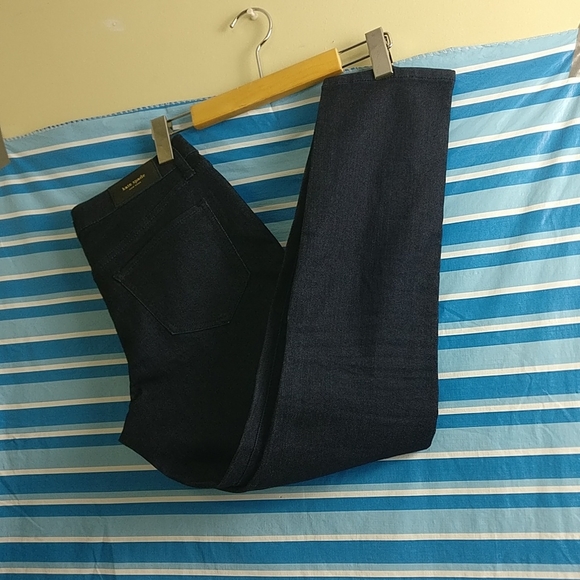 KATE SPADE Designer blue jeans BROME OOH LA LA Slim Leg 25 with MEASUREMENTS - Picture 2 of 5